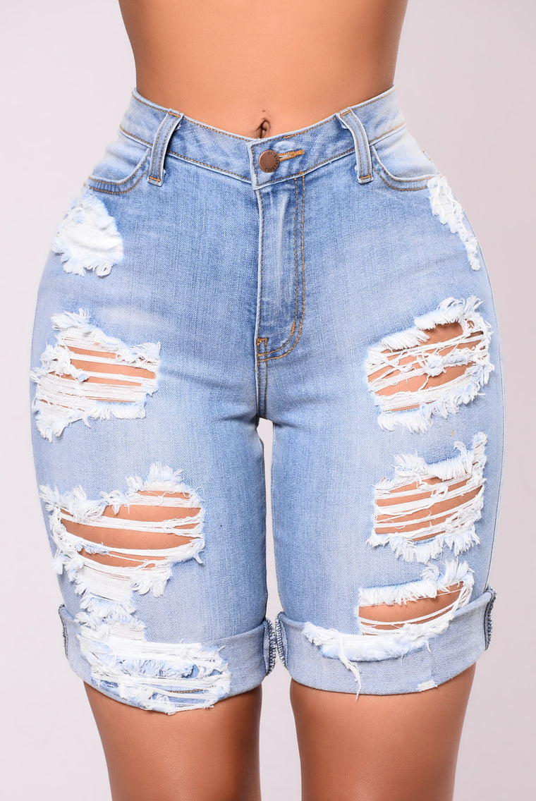 fashion nova jean shorts