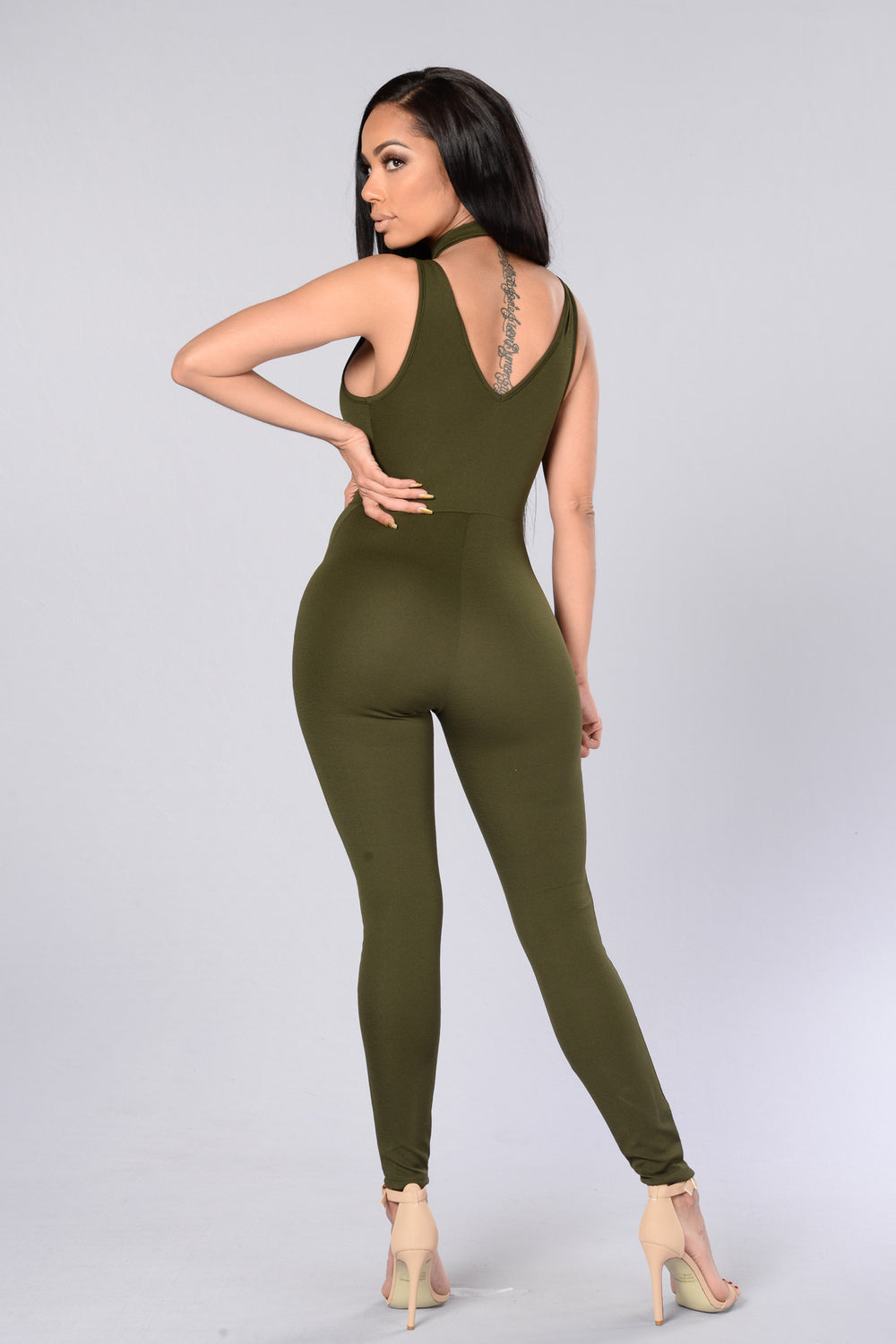 Millennial Jumpsuit - Olive