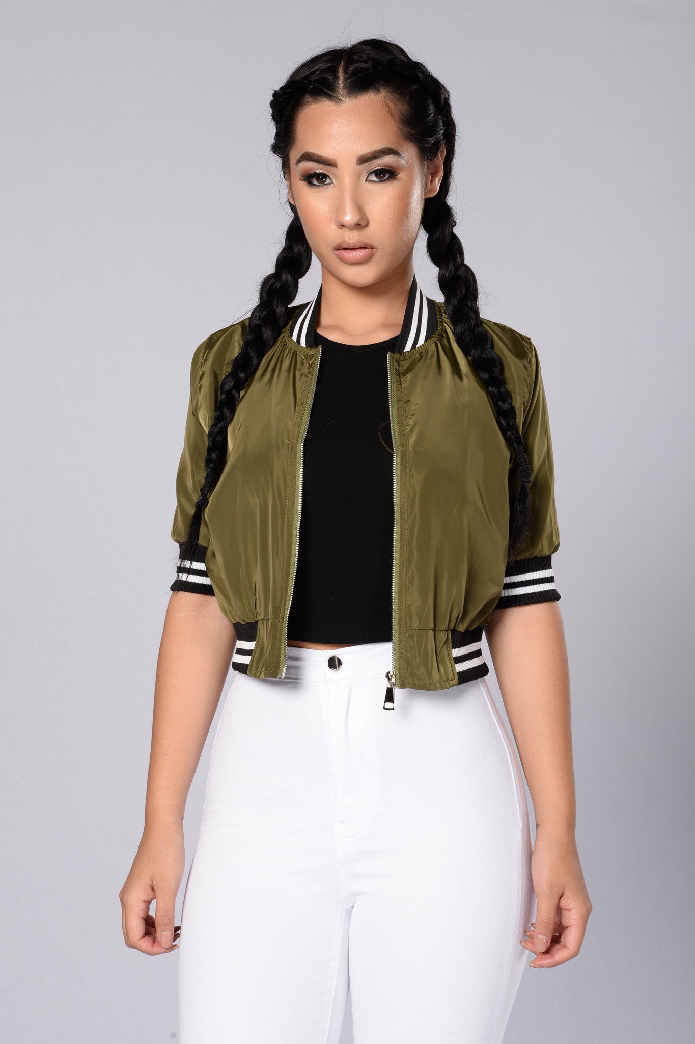 Dionne Bomber Jacket - Olive