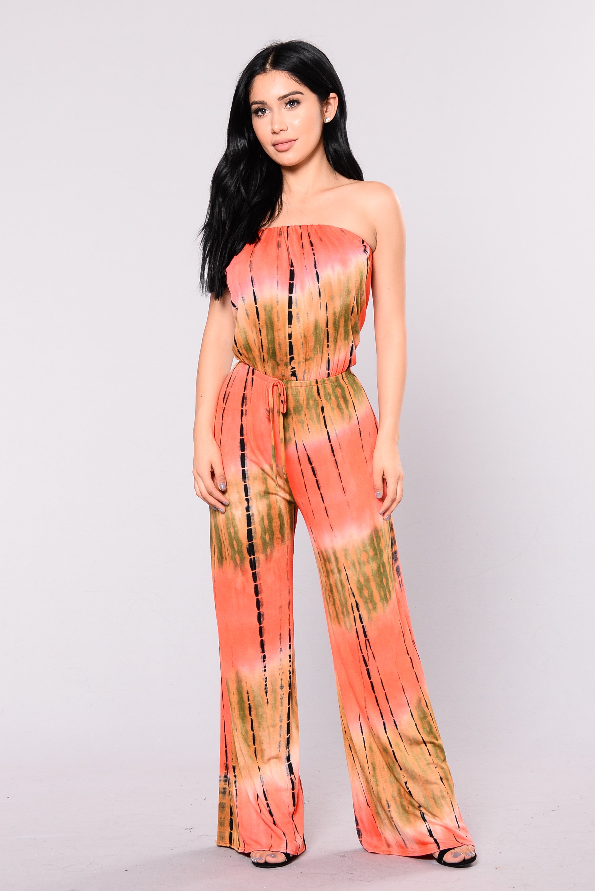 Breezy Baby Jumpsuit - Orange