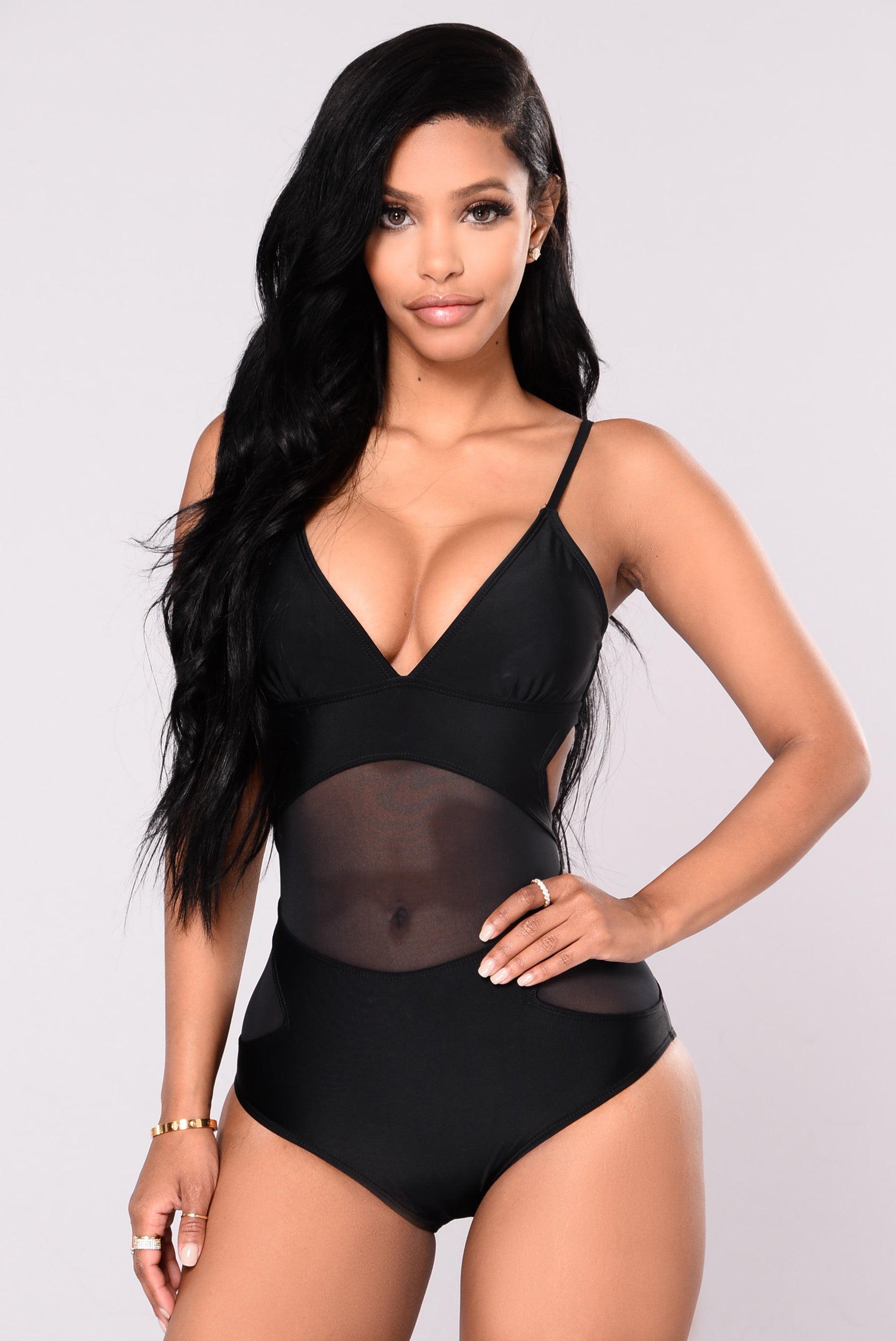 mesh swimsuit top