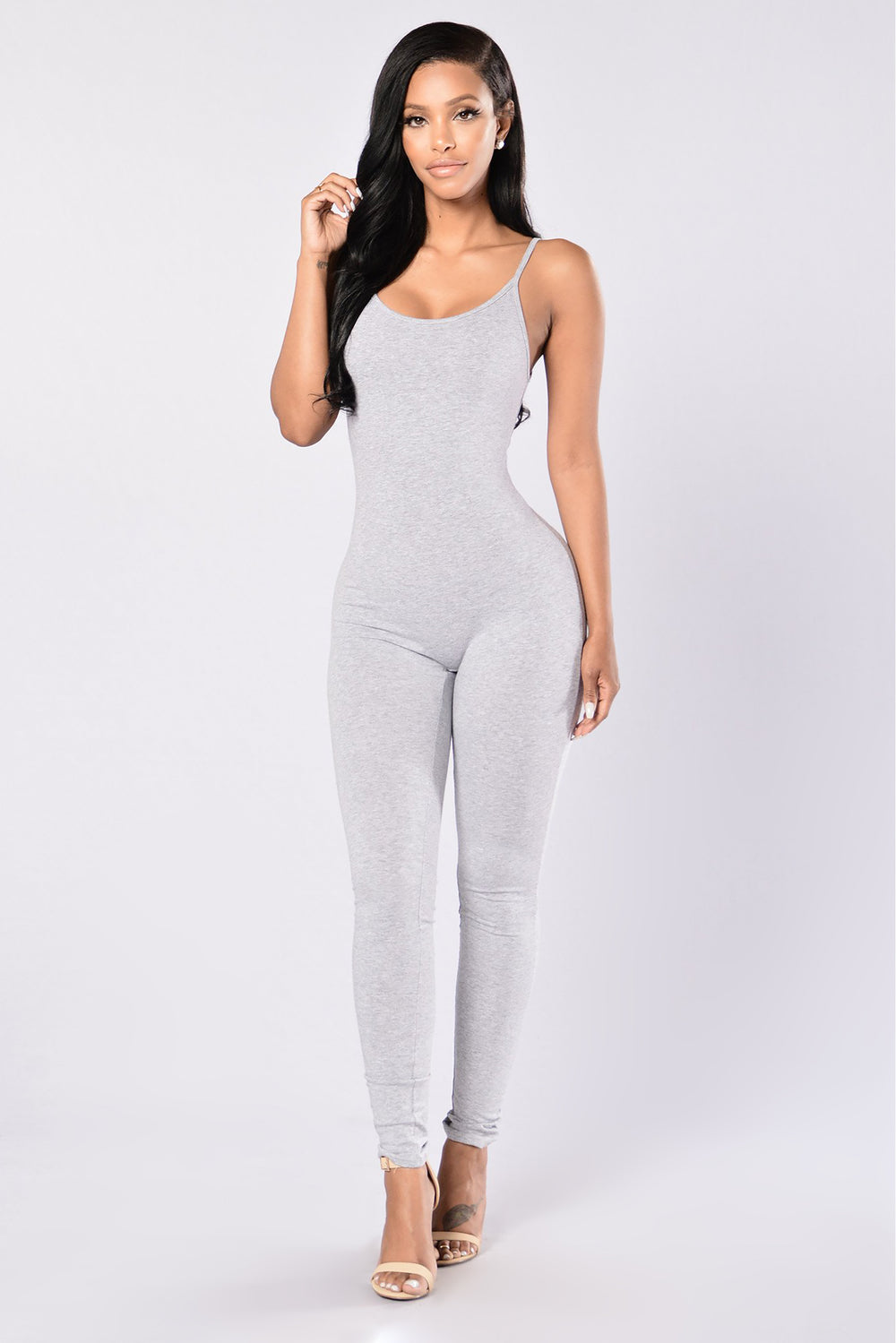 Nova Season Jumpsuit Heather Grey 5216