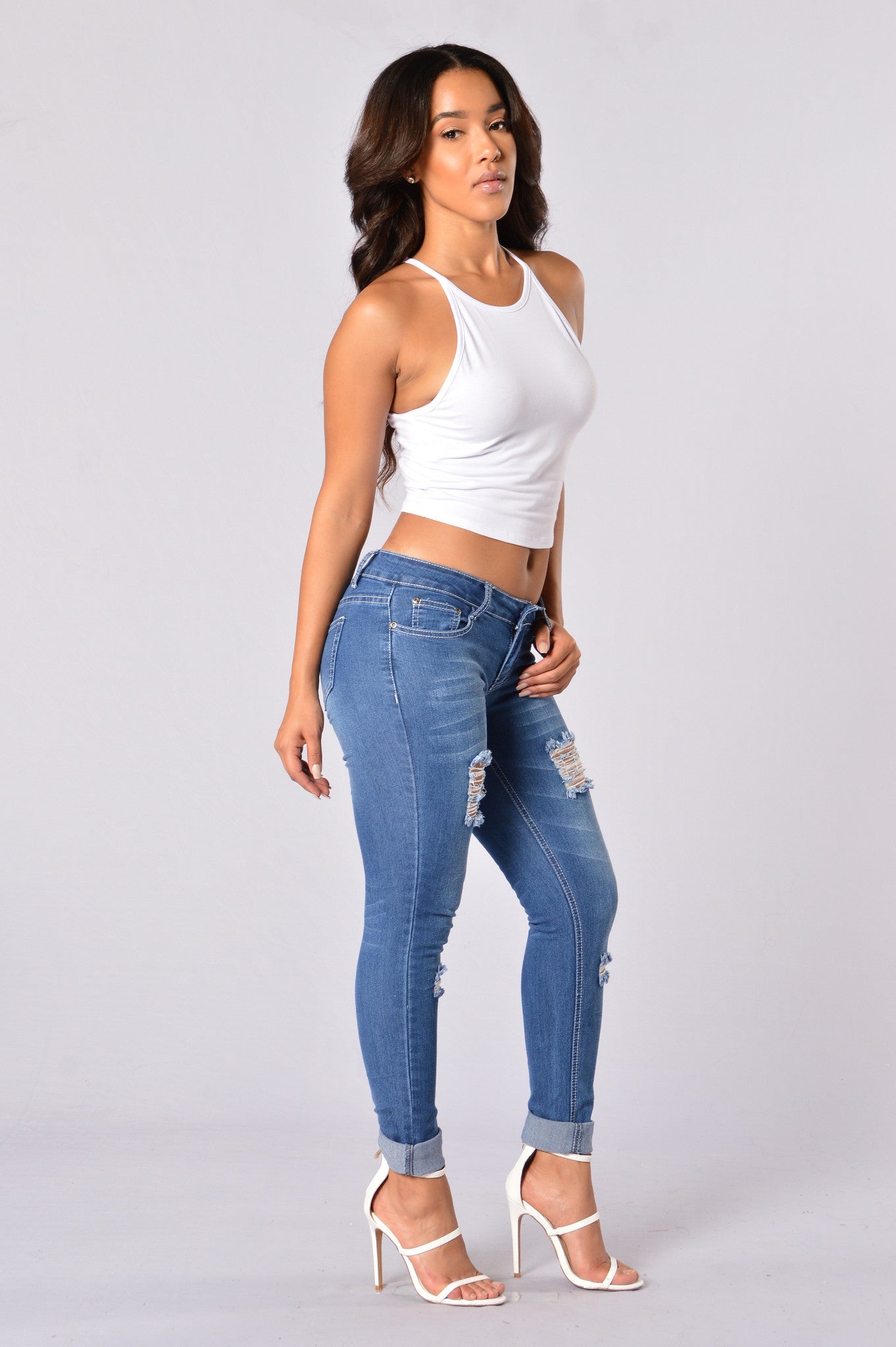 Jane Jeans - Medium Blue