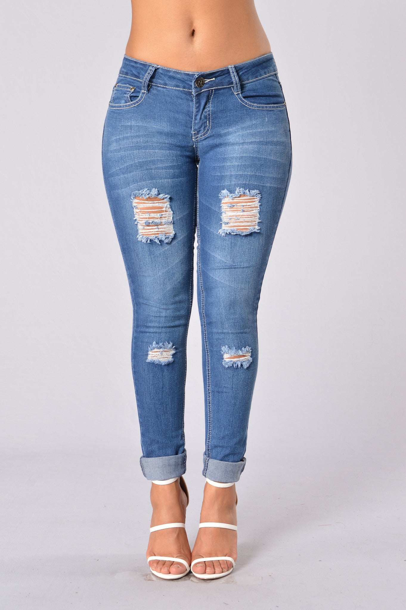 Jane Jeans - Medium Blue