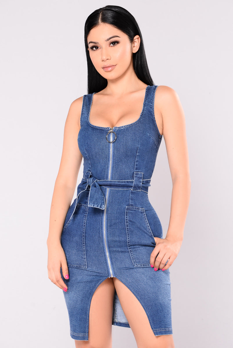 Tabitha Denim Dress - Medium | Fashion Nova, Dresses | Fashion Nova