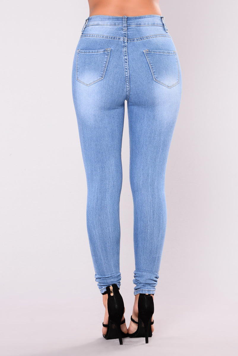 My Mine High Rise Jeans - Light Blue Wash | Fashion Nova, Jeans ...