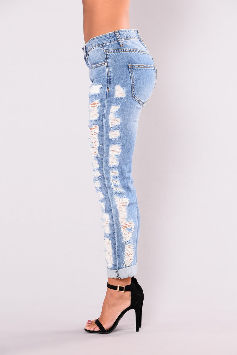 fashion nova jeans with straps