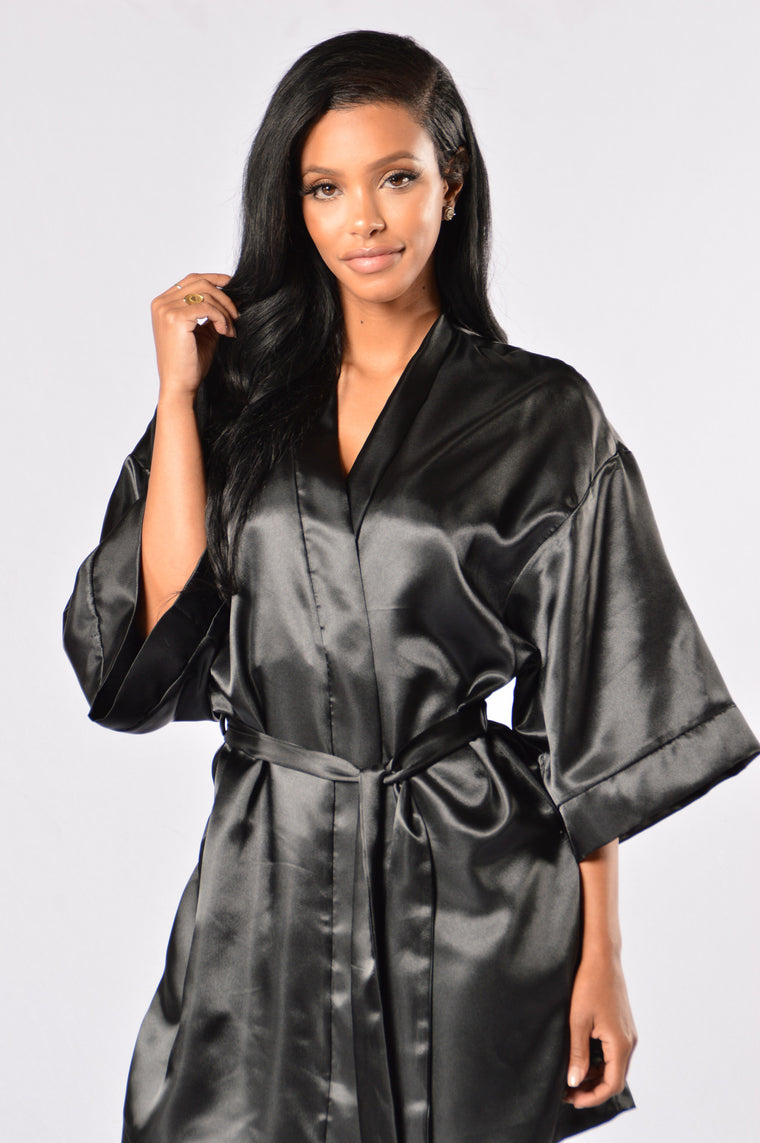 fashion nova silk robe