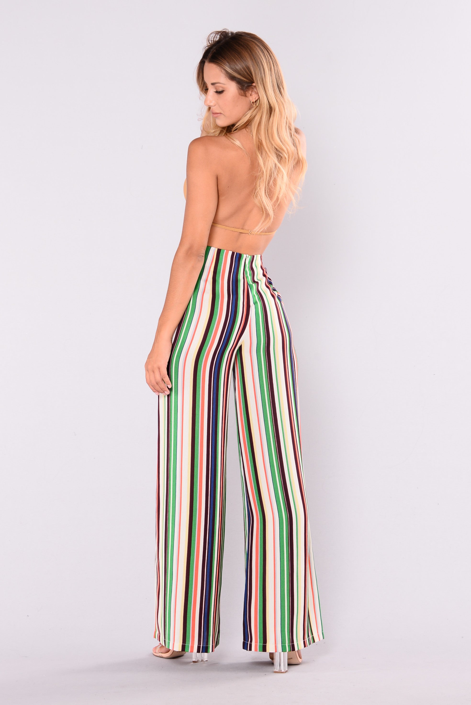 striped pants fashion nova