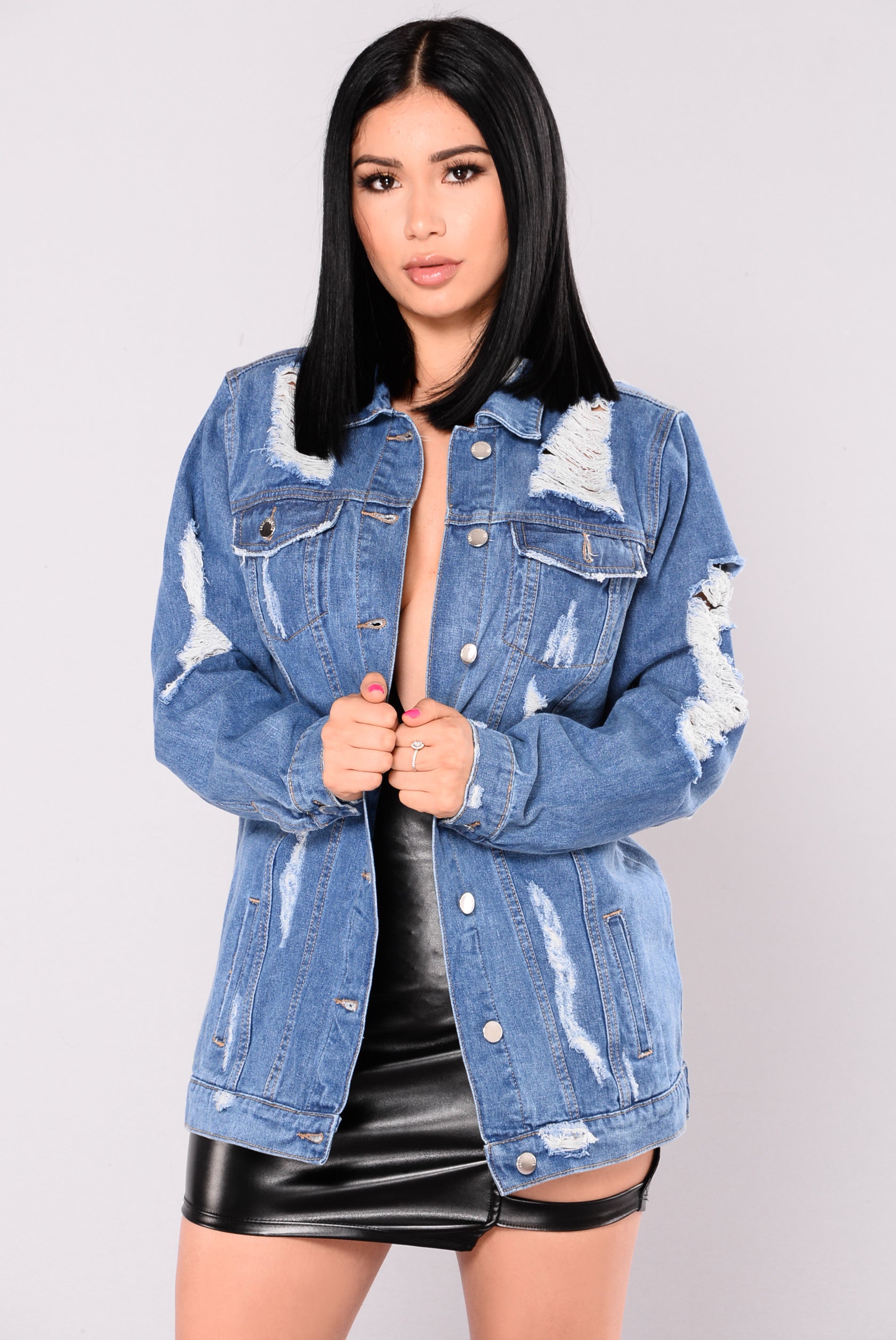 fashion nova denim jacket