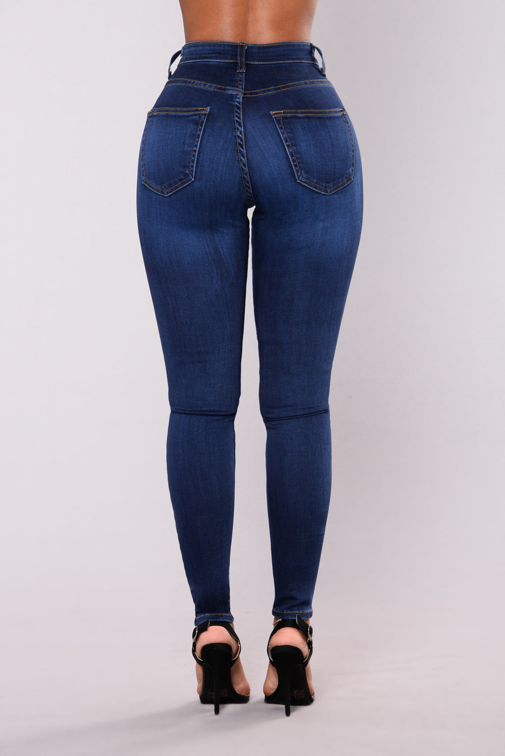 Precious Fit High Waisted Jean - Dark