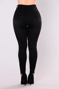 Pretty & Slick Skinny Jean - Black