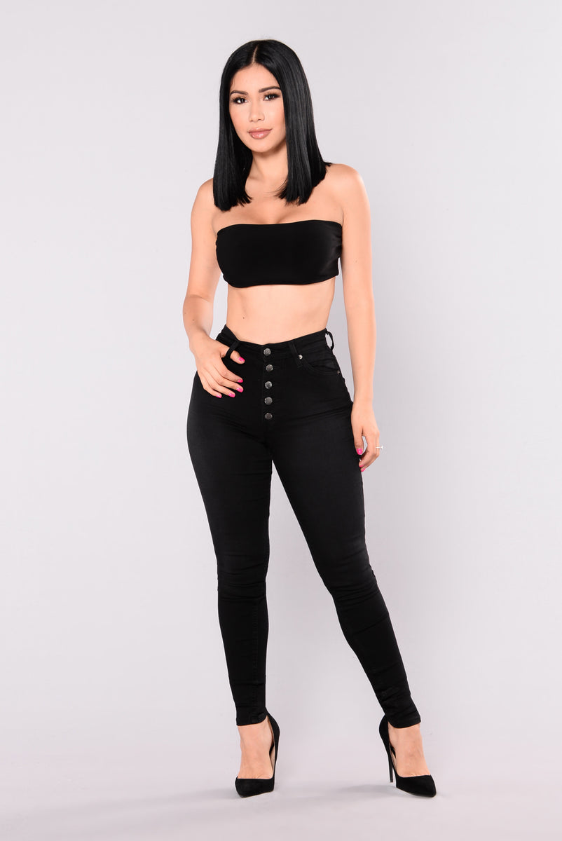 Pretty And Slick Skinny Jean Black Fashion Nova Jeans Fashion Nova 4223