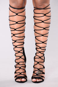 Candace Cage Heel - Black