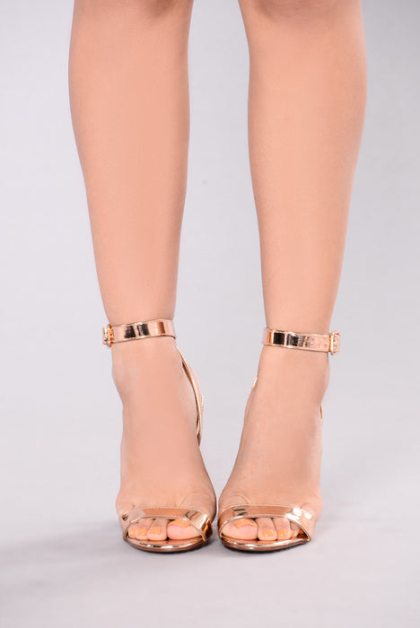 rose gold heels macys