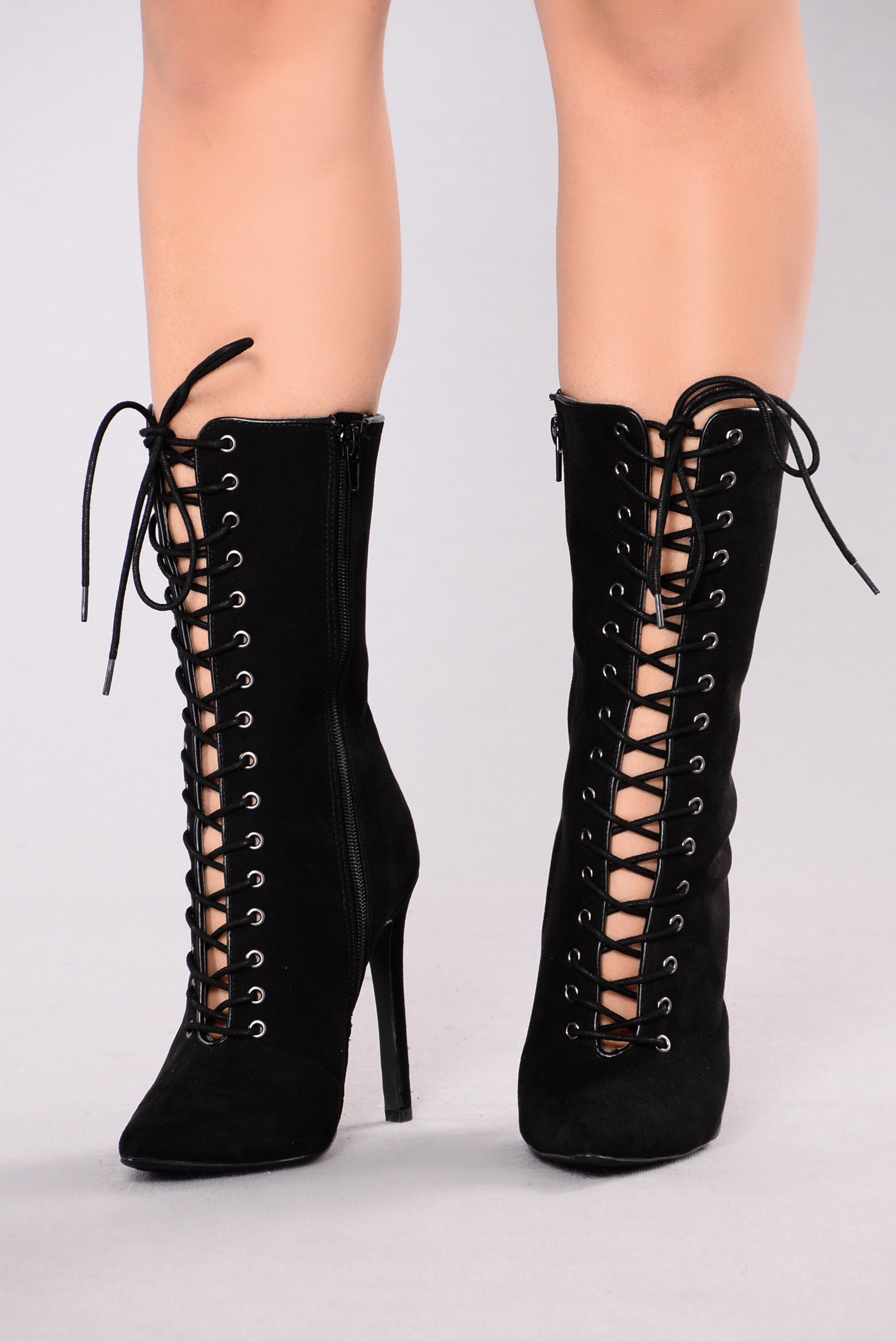 lace up bootie