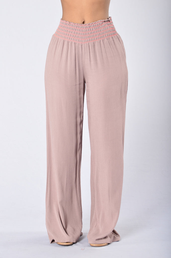 Easy Lazy Day Pants - Mauve