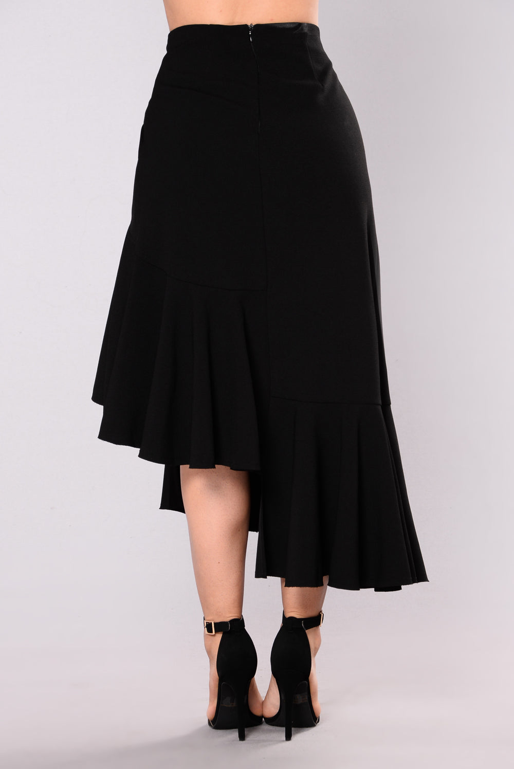 Love Galore Ruffle Skirt - Black
