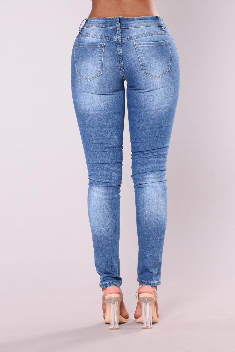 Pure Vanity Skinny Jeans - Medium Wash