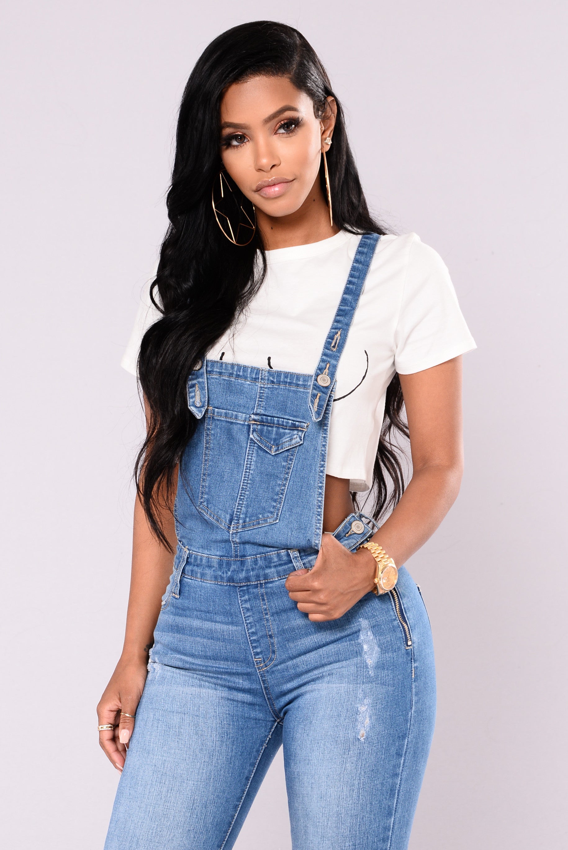 Through The Daylight Overalls - Medium