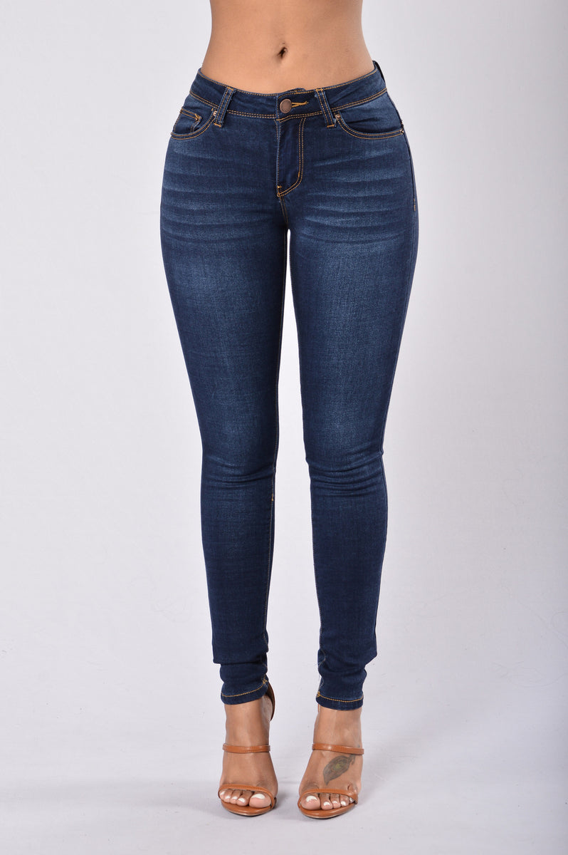Miss New Booty Shaping Denim - Dark Blue | Fashion Nova, Jeans ...