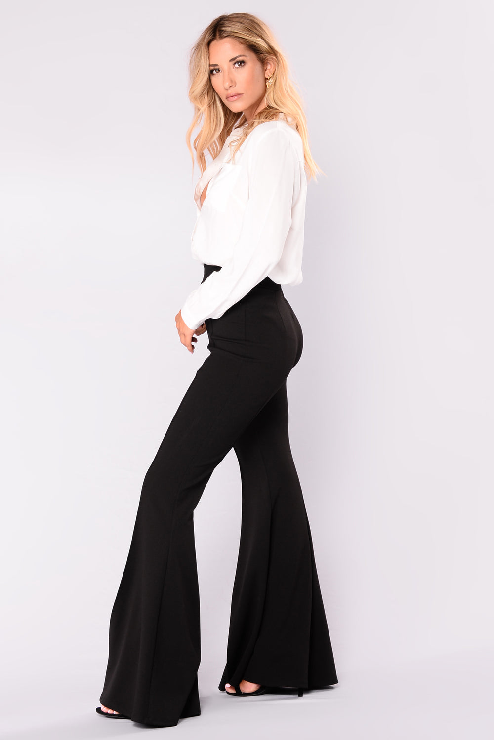 Letty Flare Pants - Black