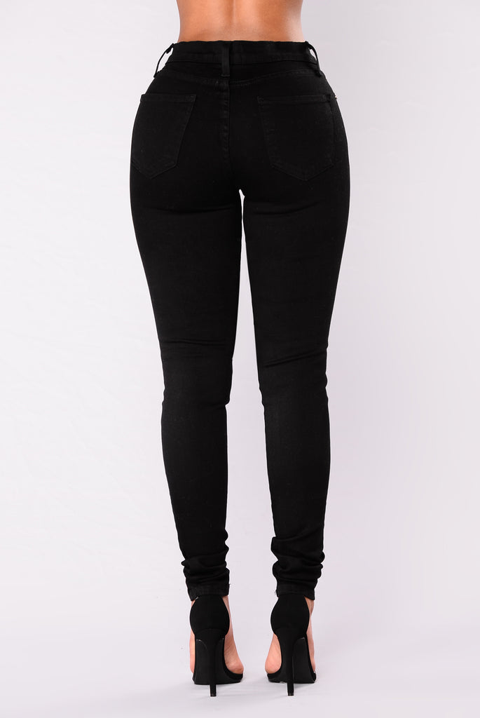 Alina Skinny Jeans - Black