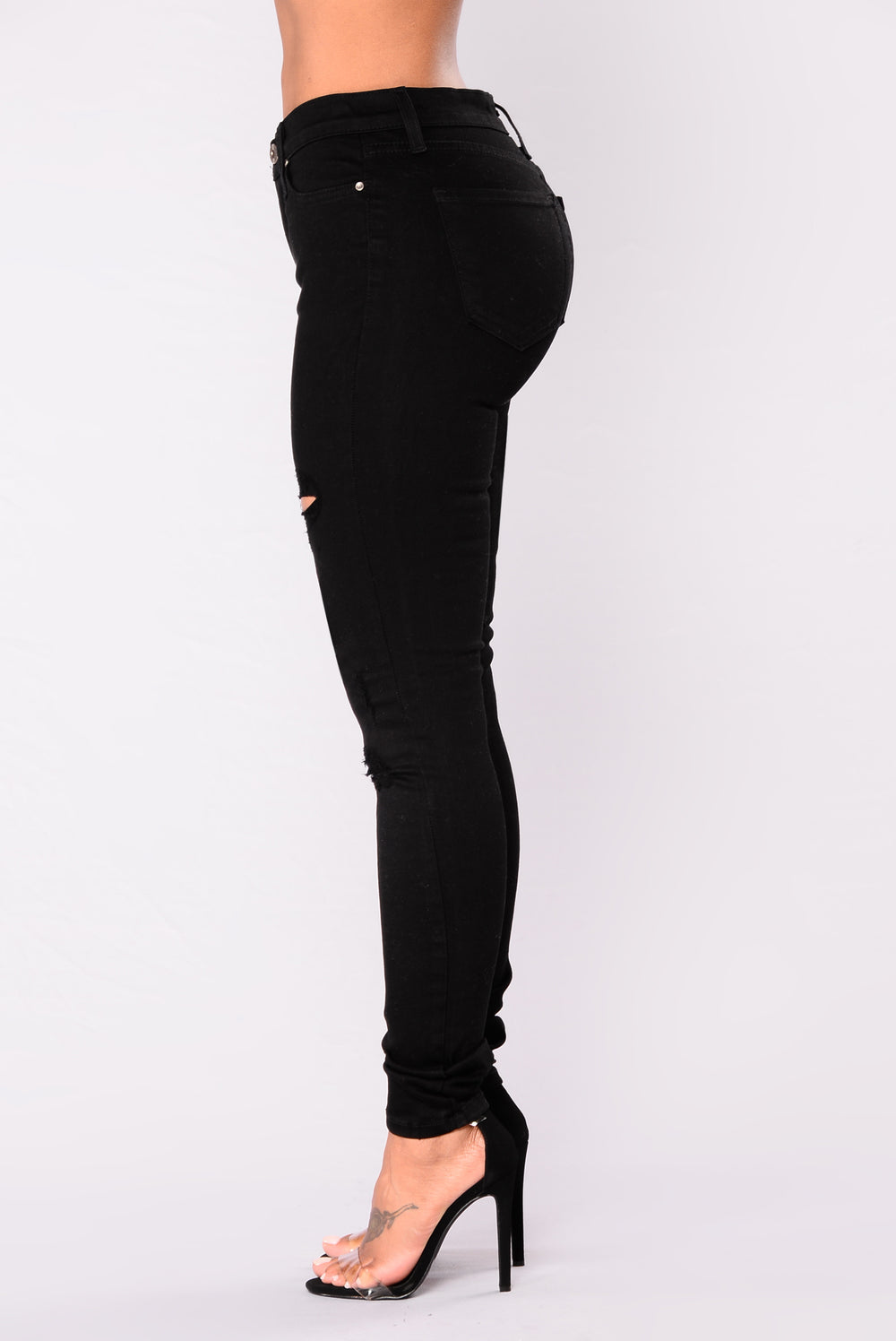 Alina Skinny Jeans - Black