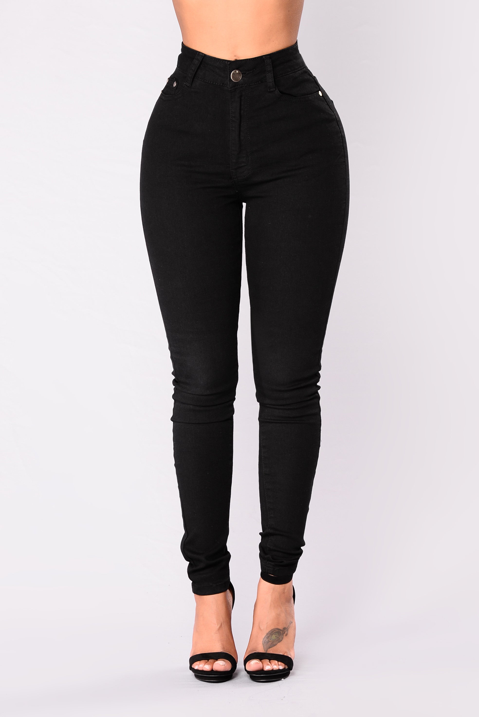 Walk Away Skinny Jeans - Black