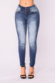 Body Right Booty Shaping Jeans - Dark Denim, Jeans | Fashion Nova