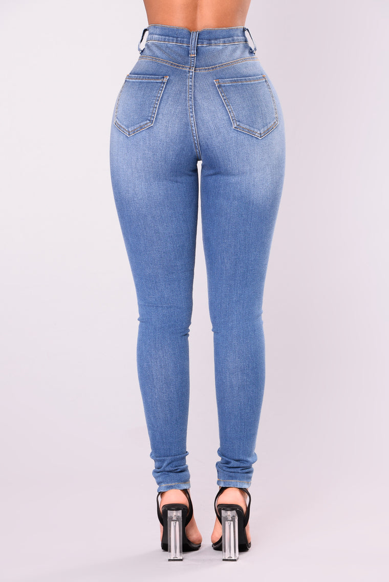 Bradshaw Skinny Jeans - Medium Blue