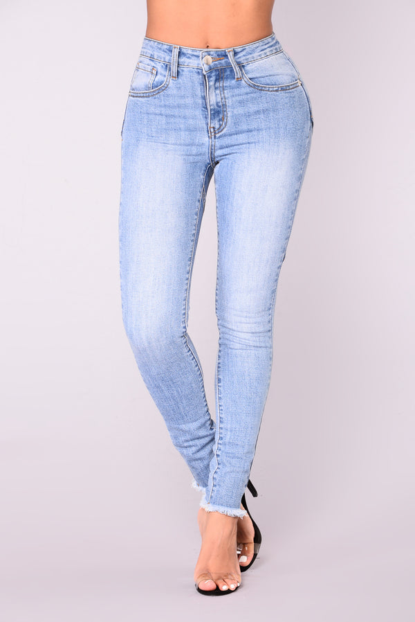Kimmie Star Panel High Rise Jeans Medium Blue Fashion Nova