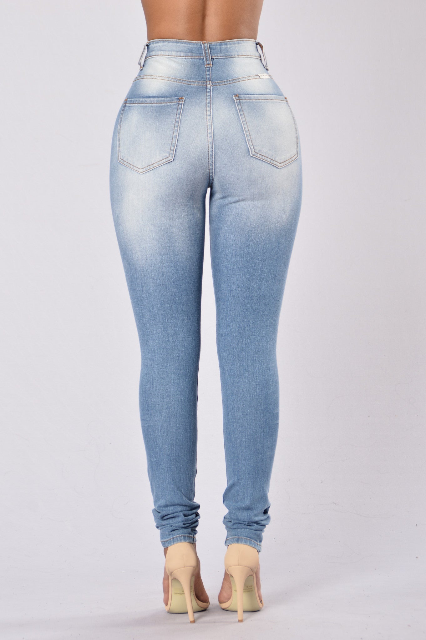 Tag You're It Jeans - Medium Blue