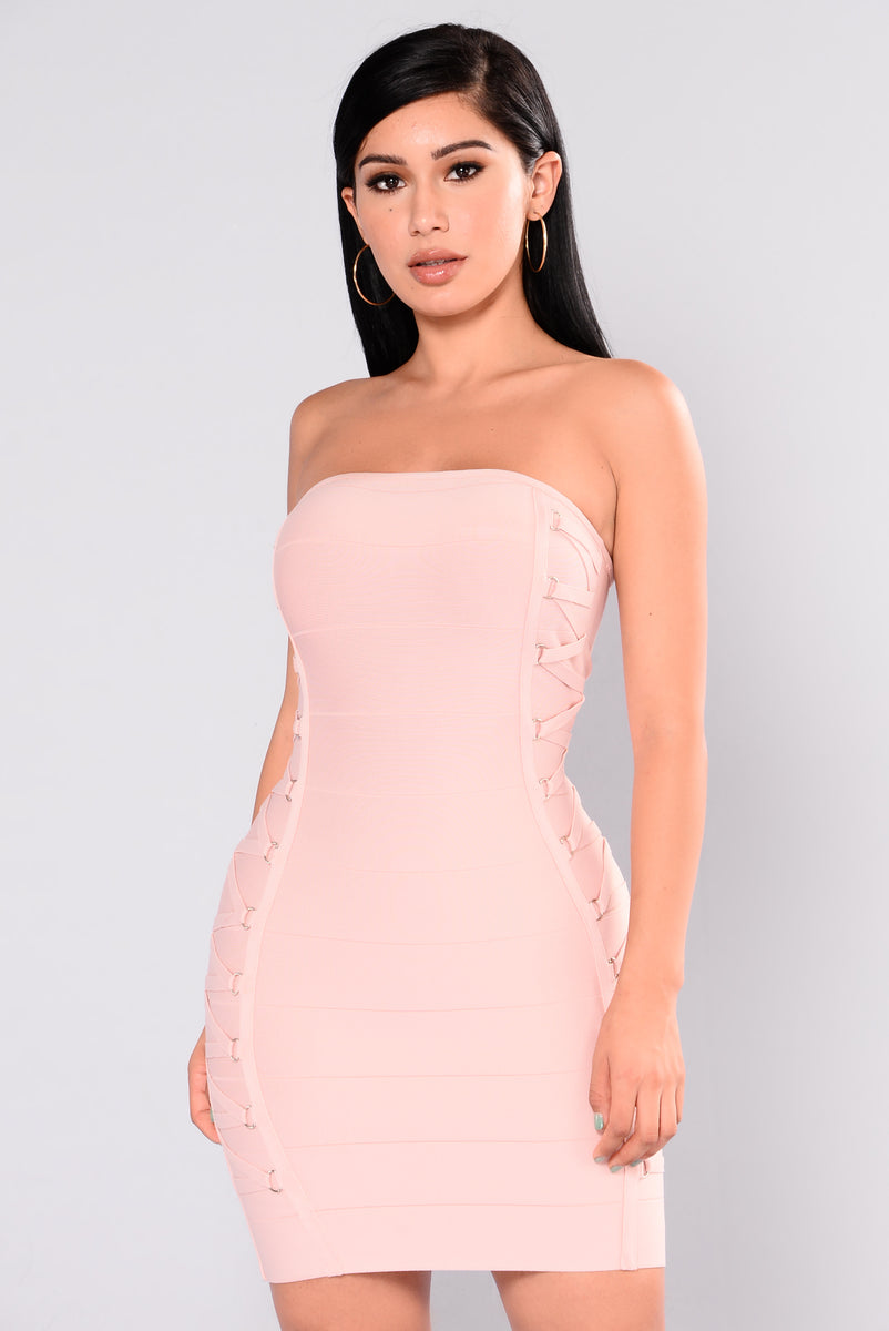 Breanne Bandage Dress - Mauve | Fashion Nova, Dresses | Fashion Nova