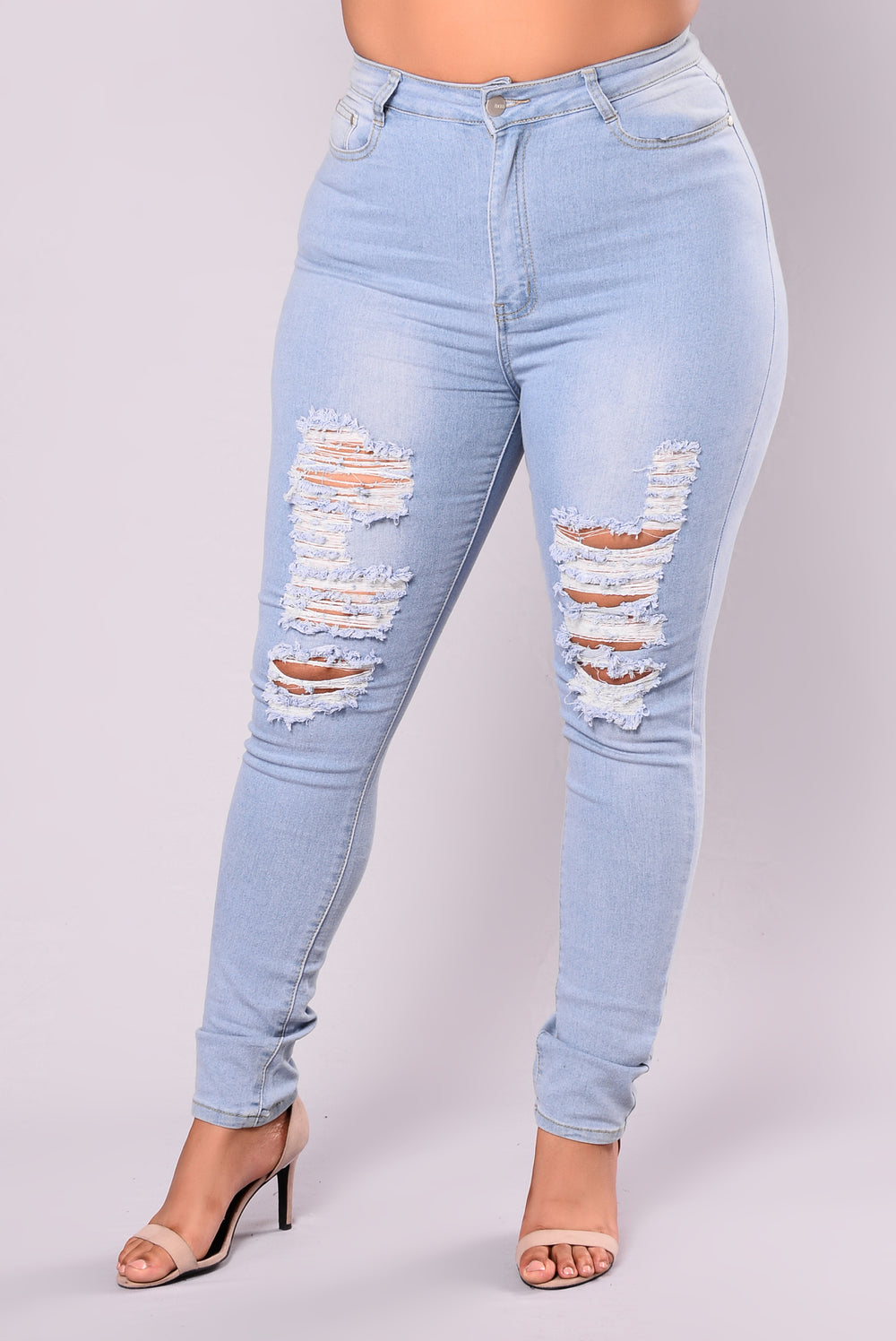 Drive To The Ocean Jeans - Light Blue