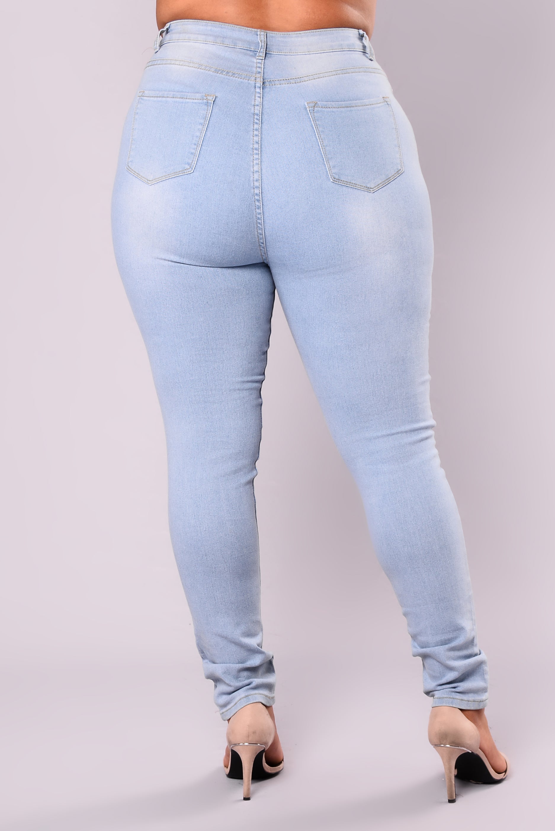 Drive To The Ocean Jeans - Light Blue