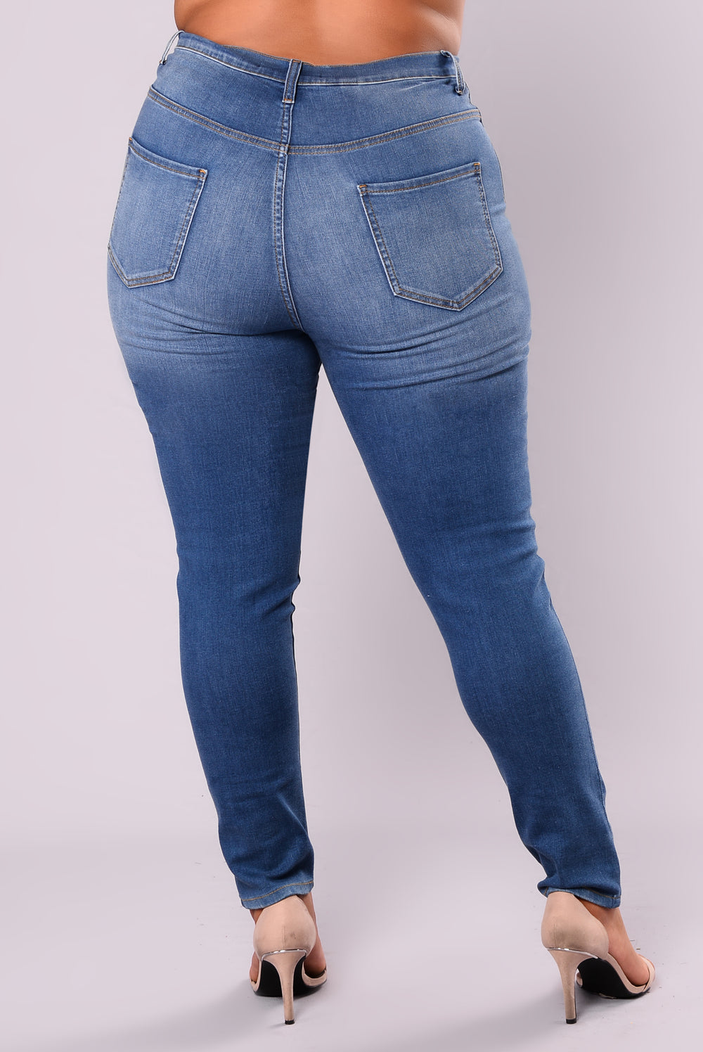 Bradshaw Skinny Jeans - Medium Blue