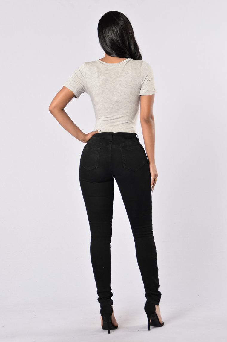 back zipper jeans fashion nova