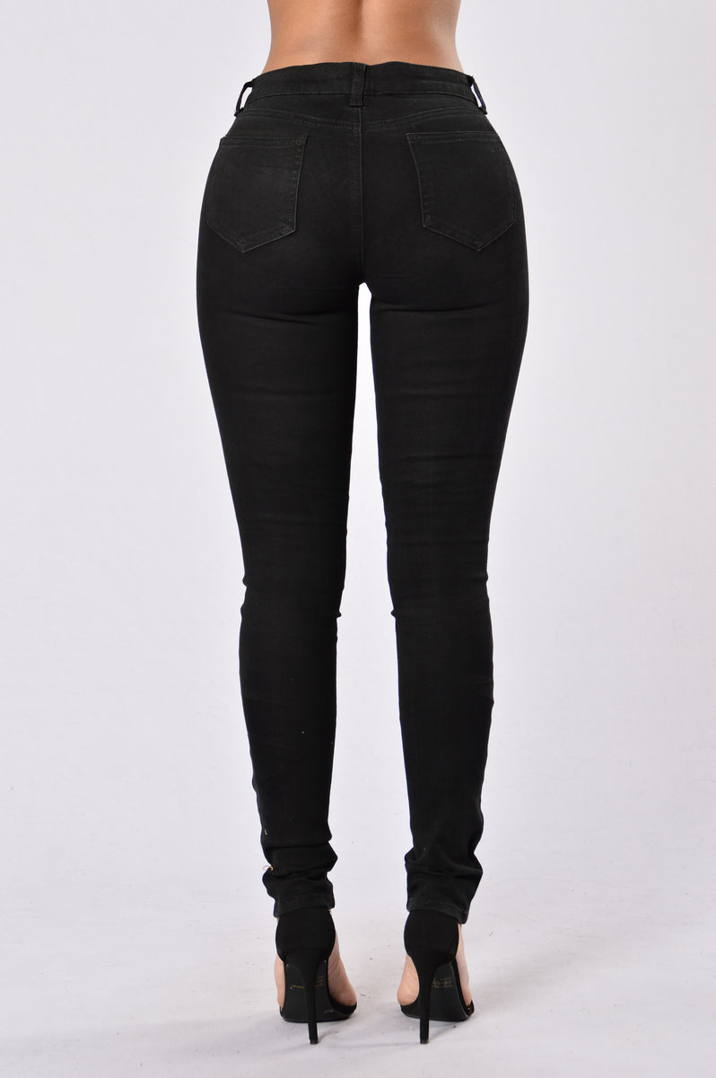 Zip It Up Jeans - Black | Fashion Nova, Jeans | Fashion Nova