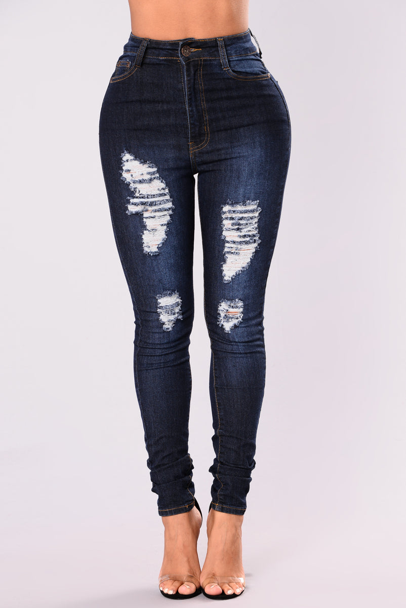 She's Unavailable Skinny Jeans - Dark Denim | Fashion Nova, Jeans ...