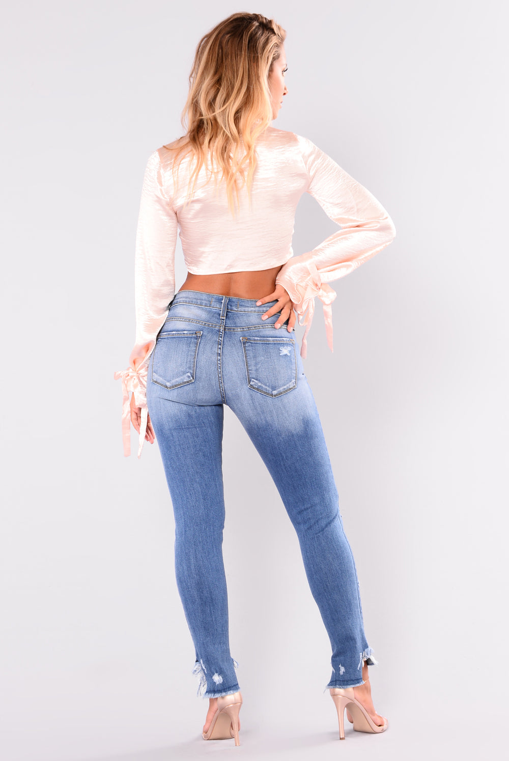 Desi Premium Skinny Jeans - Medium Denim