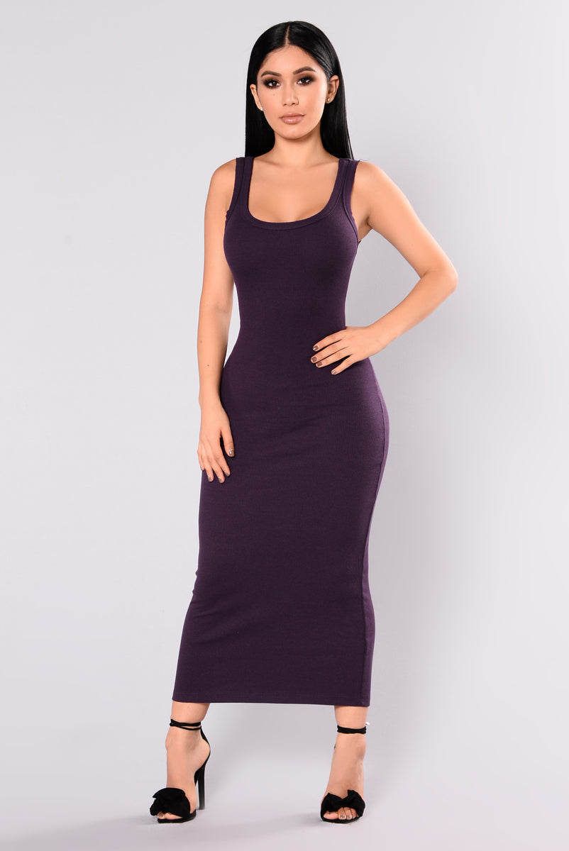 Mulberry Midi Dress - Eggplant, Dresses | Fashion Nova