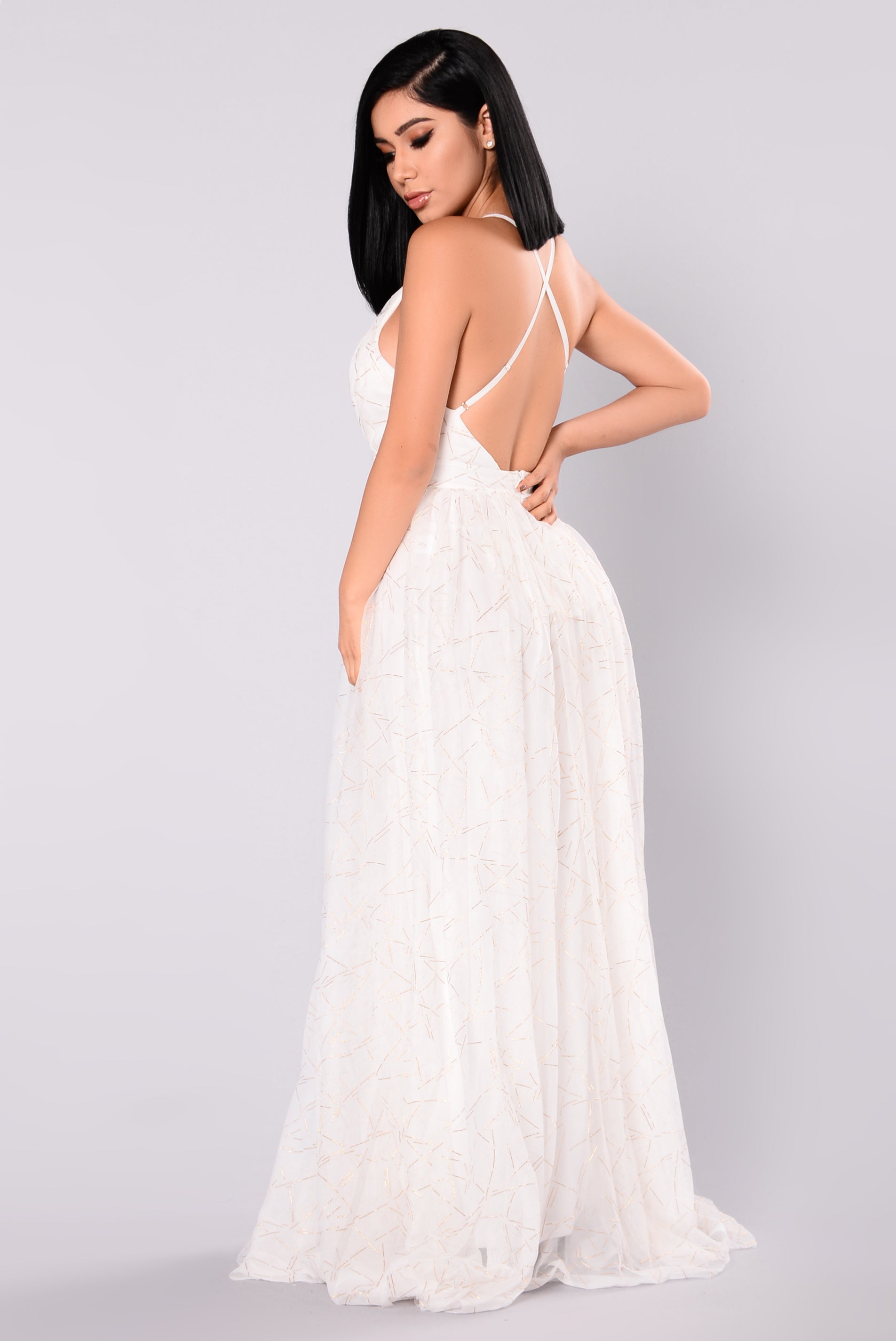 Winning Maxi Dress White 