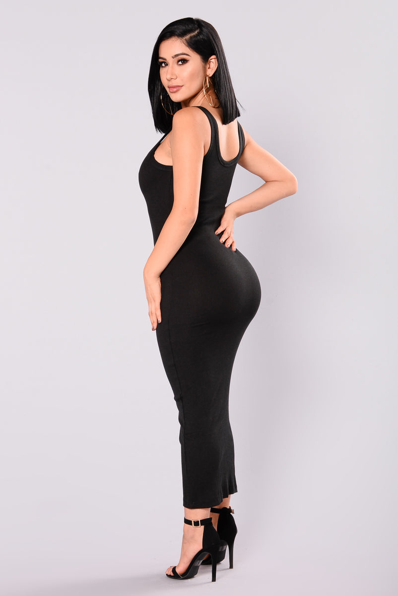 Mulberry Midi Dress - Black | Fashion Nova, Dresses | Fashion Nova