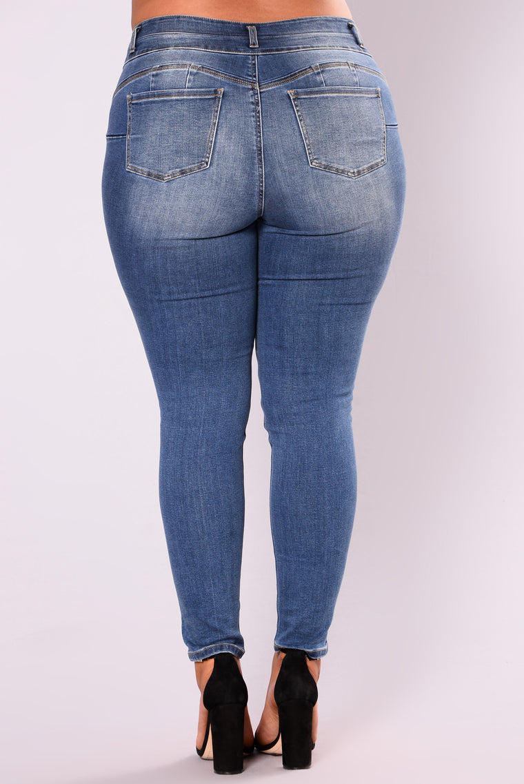 booty shaping jeans fashion nova