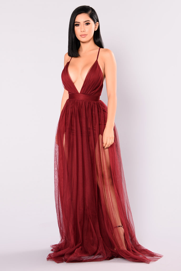 runway maxi dress