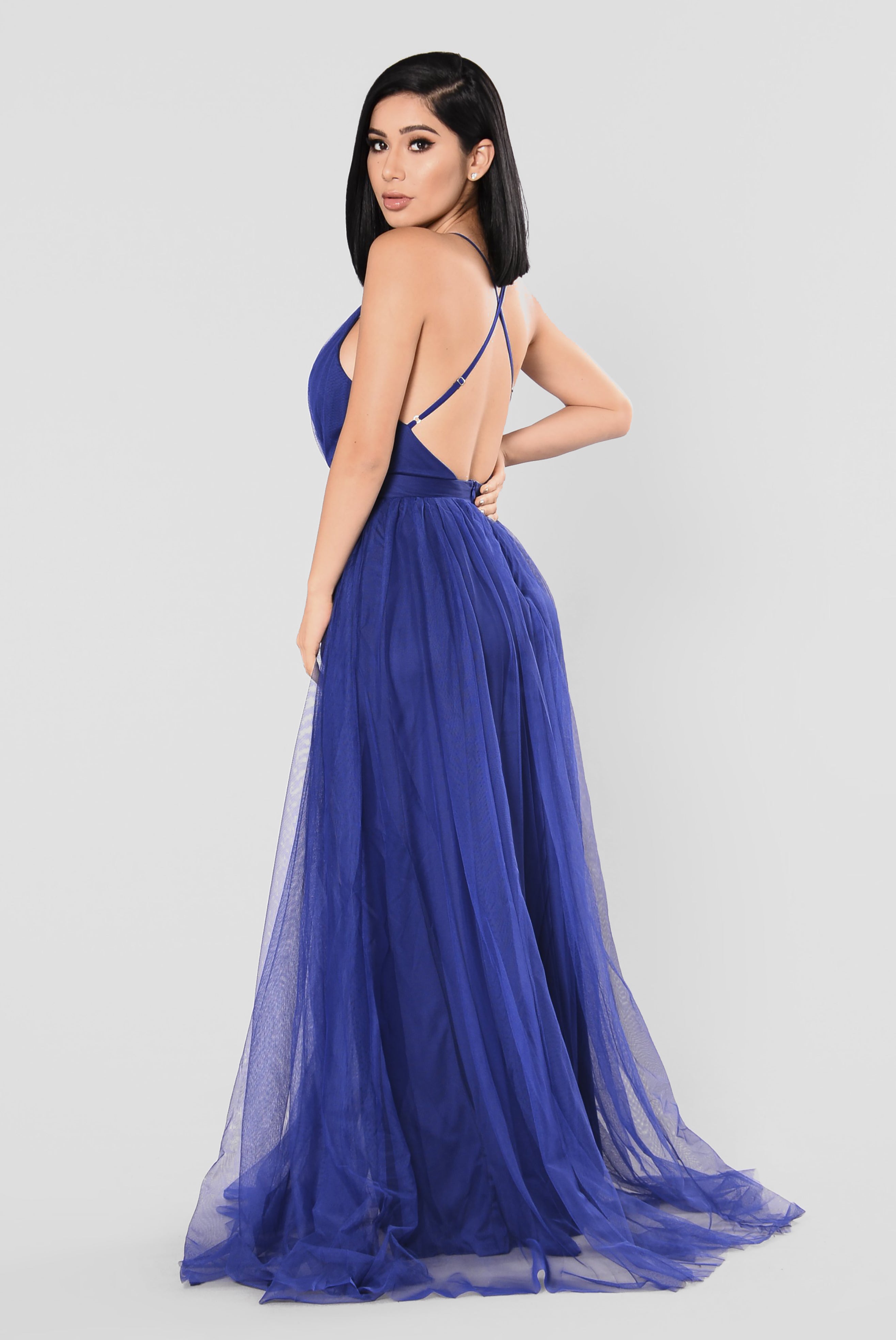 On The Runway Maxi Dress - Royal Blue – Fashion Nova