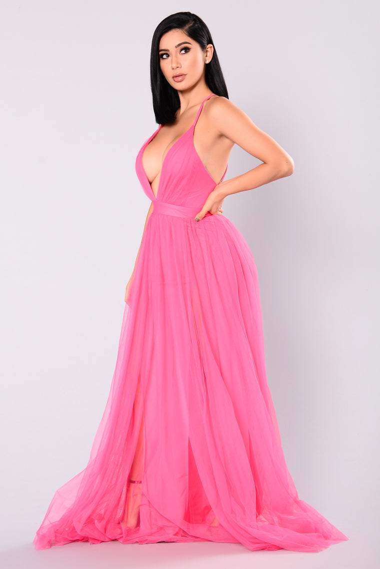 On The Runway Maxi Dress - Red