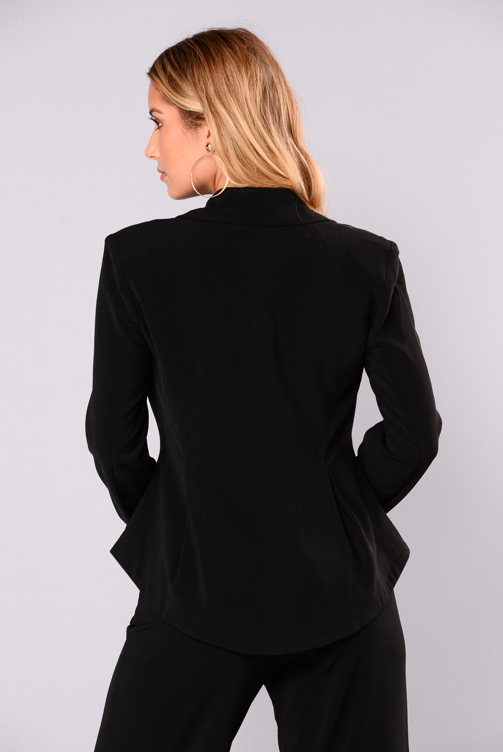 black jacket dressy