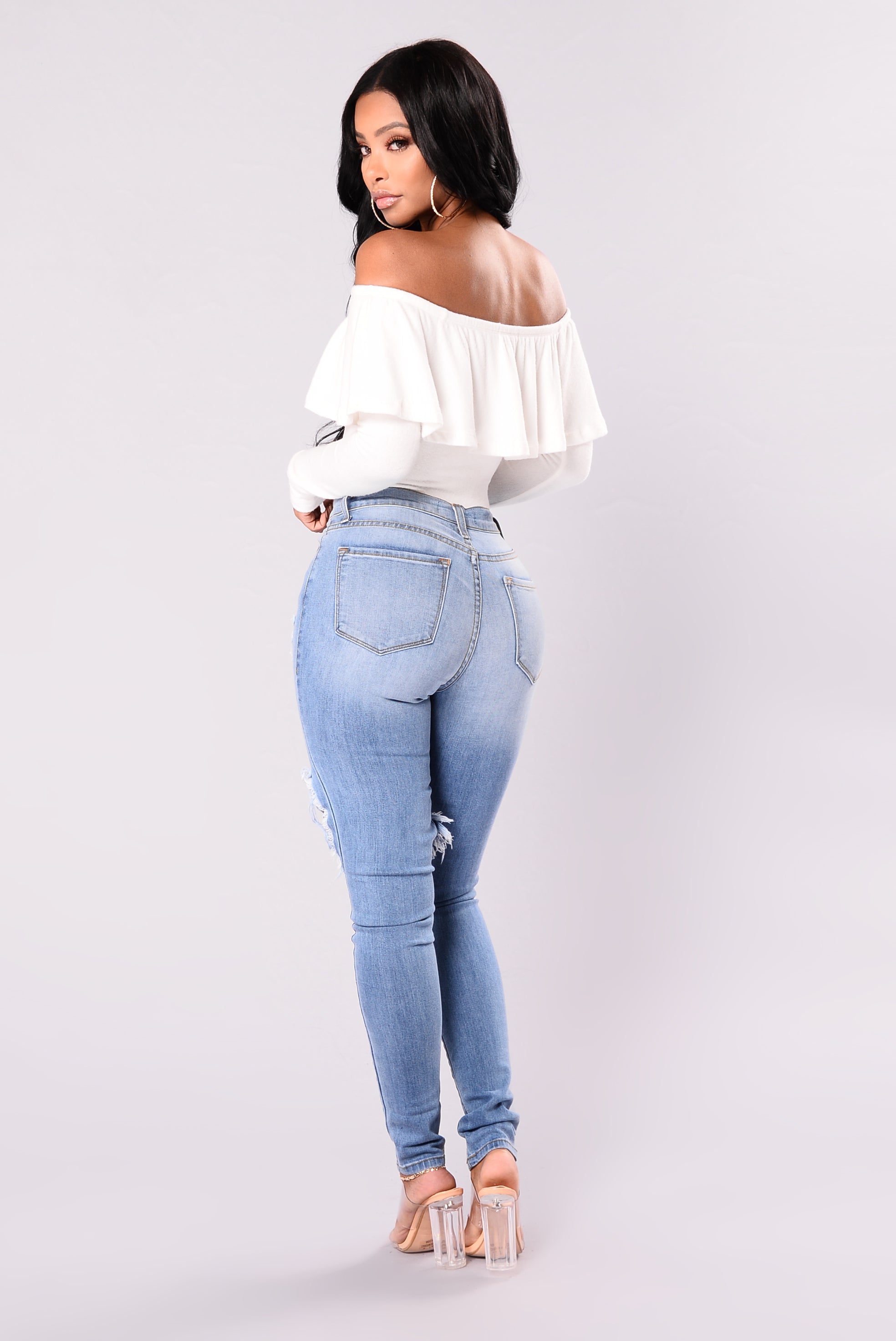 Chic And Sweet Top - Soft White – Fashion Nova